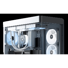 Корпус Corsair iCUE Link 4500X LX-R RGB White, Midi-Tower, белый, 3 x 120 мм