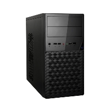 Компьютерный корпус ExeGate EX284030RUS Minitower BA-203U Black, mATX, (AA400, 80мм), 2хUSB+1хUSB 3.0, Audio