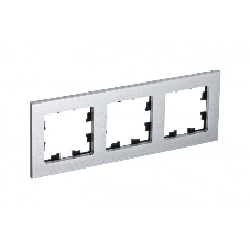Рамка 3-м AtlasDesign Nature металл серебр. SchE ATN312103 Рамка 3-м AtlasDesign Nature металл серебр. SchE ATN312103