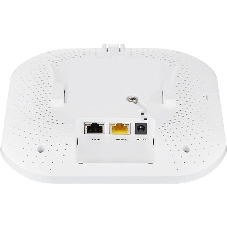 Гибридная точка доступа Zyxel NebulaFlex Pro WAX610D, WiFi 6, 802.11a/b/g/n/ac/ax (2,4 и 5 ГГц), MU-MIMO, антенны 4x4 с двойной диаграммой, до 575+2400 Мбит/с, 1xLAN 2.5GE, 1xLAN GE, PoE, защита от 4G