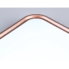 Потолочный светодиодный светильник Ambrella light FZ1265 BK/PGD черный/золото розовое 18W 5000K 250*250*60 (Без ПДУ)