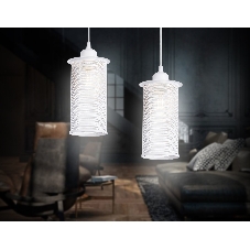 Светильник Ambrella light TR8161 WH белый E27 max 40W D102*1055
