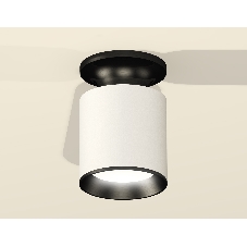 Светильник Ambrella Light XS6301120 SWH/PBK белый песок/черный полированный MR16 GU5.3 (N6902, C6301, N6103)