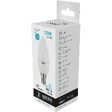 Лампа светодиодная Gauss 33120 LED Elementary Свеча 10W E14 920lm 4100K 1/10/100 0