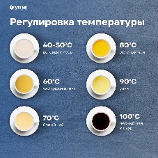 Чайник электрический Vitek VT-8827 1.7л. 2200Вт разноцветный корпус: стекло/металл