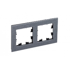 Рамка 2-м AtlasDesign Nature мрамор айс грей SchE ATN343202 Рамка 2-м AtlasDesign Nature мрамор айс грей SchE ATN343202