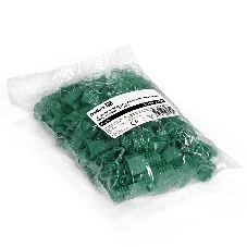 Колпачок ExeGate BC45-100-GN изолирующий для коннектора RJ-45, зеленый (100 шт)