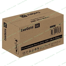 Аккумуляторная батарея ExeGate HR 12-65 (12V 65Ah, под болт М6)