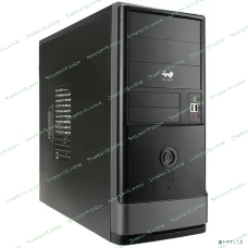 Компьютерный корпус EAR002BG 6151358 w/o psu, Mid Tower, черный, Ext:5.25