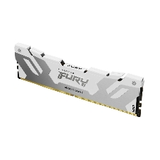 Оперативная память Kingston Fury Beast, DDR5, 16Gb (1x16Gb), 7200MHz, CL38, DIMM, с радиатором, белый
