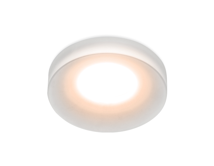 Светильник Ambrella light TN135 WH/FR белый/матовый GU5.3 D80*32