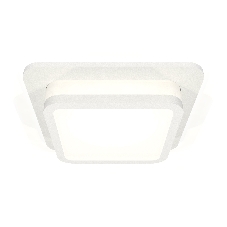 Комплект встраиваемого светильника Ambrella light XC7901012 SWH/FR белый песок/белый матовый MR16 GU5.3 (C7901, N7750)