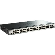 Коммутатор D-Link DGS-1510-52X/A2A, 48×1 Гбит/с + 4×10 Гбит/с SFP+, управляемый
