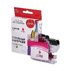 Струйный картридж Sakura LC3617M для Brother, пурпурный, 10 мл., 550 к.