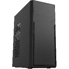 Компьютерный корпус c блоком питания 500 Ватт/Case Foxline FL-302-FZ500R ATX case, black, w/PSU 500W 12cm, w/2xUSB 2.0, w/pwr cord, w/o FAN
