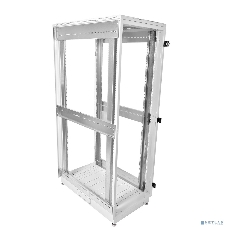 Шкаф телекоммуникационный напольный 42U (600x600) дверь металл (3 места), ШТК-М-42.6.6-3ААА