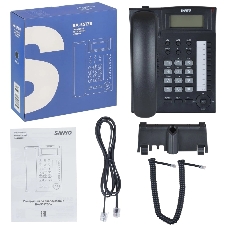 Телефон проводной SANYO RA-S517B черный