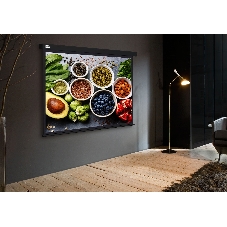 Экран Cactus 187x332см Wallscreen CS-PSW-187X332-BK 16:9 настенно-потолочный рулонный черный