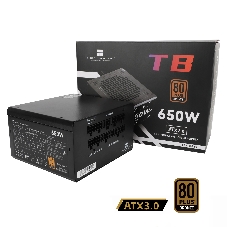 Блок питания Thermalright, 650W 80+ Bronze (ATX, 3.0, Full modular, 1x24(20+4)pin, 2xCPU 8(4+4)pin, 4xPCIe*2 8(6+2)pin, 3xSATA3, 3xMOLEX4pin, Active, 120x120мм, 150x140x86mm, APFC, черный)