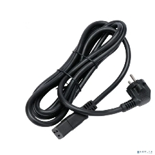 Кабель питания Cablexpert PC-S22-C19-2.5-3M, Schuko-C19, 3x2.5мм2, 16A, с заземлением, медь, 3м, черный, пакет