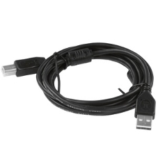 Кабель Cablexpert USB2.0 Pro CCF2-USB2-AMAF-6, AM/AF, 1.8м, экран, 2феррит.кольца, черный, пакет