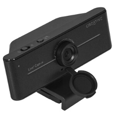 Веб-камера Creative Live! Cam 4K 3840x2160, 30 кадр/с, USB Type-A, микрофон, шторка приватности, универсальное крепление