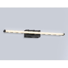 Настенный светодиодный светильник Ambrella light FL6112 BK черный 9W 3000K-6400K 410*40*80