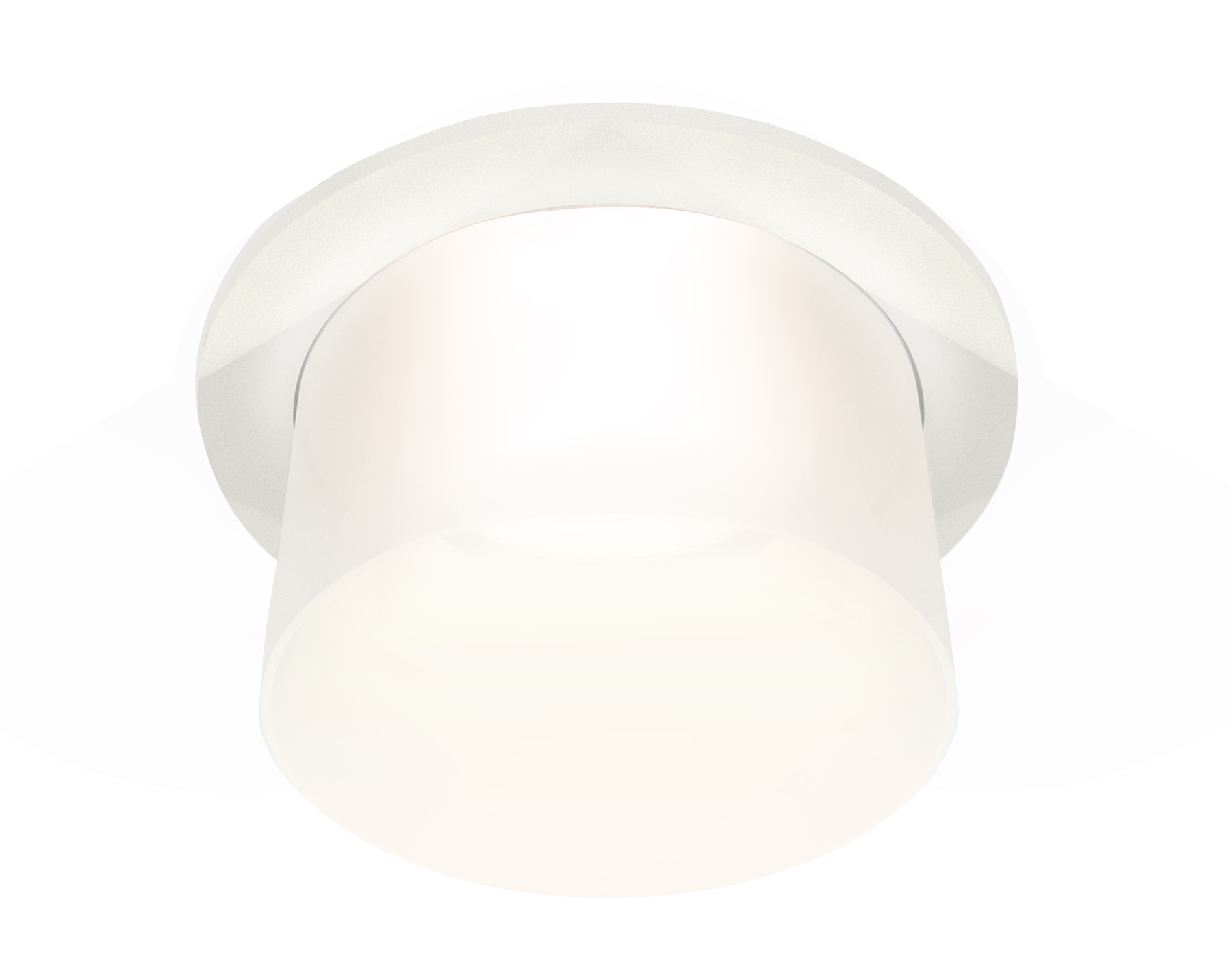 Комплект встраиваемого светильника Ambrella light XC7621045 SWH/FR белый песок/белый матовый MR16 GU5.3 (C7621, N7170)