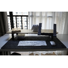 Коврик для мыши Mouse pad GEEK NOOK 80 х40CM Black Felt