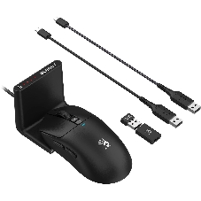 Мышь беспроводная/проводная A4Tech Bloody R72 Pro Duo черный, 26000 dpi, USB Type-A, радиоканал, кнопки - 7