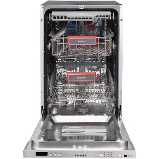 Посудомоечная машина Timberk Set&Dry T-DW45BI103 серебристый (узкая)
