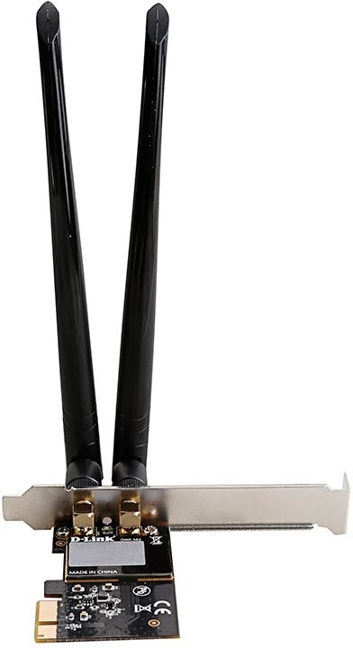 Сетевой адаптер WiFi D-Link DWA-582/RU/10/B1A DWA-582 PCI Express (ант.внеш.съем) 2ант. (упаковка 10 шт)