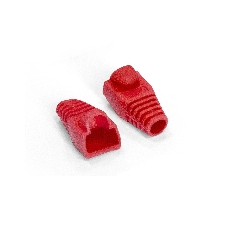 Колпачок ExeGate BC45-100-RD изолирующий для коннектора RJ-45, красный (100 шт)