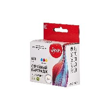 Картридж струйный Sakura 3YM74AE (№653 Tri-colour) для HP, триколор, 11 мл., 600 к.