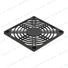 Решетка для вентилятора 80x80 ExeGate EG-080PSB (80x80 мм, пластиковая, квадратная, черная)