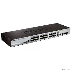 Коммутатор D-Link DGS-1210-28/ME/B2A, 24×1 Гбит/с + 4×1 Гбит/с SFP, управляемый