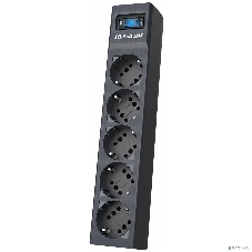 Сетевой фильтр Pilot sG-Max 5 outlets (GP), 15А/3.3 kVt, automatic circuit-breaker, 5 m, gfaphite