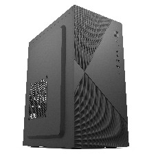 Компьютерный корпус с блоком питания 450Вт. Case Forza mATX, 450W, 2xUSB 2.0, Black, w/o FAN, 8 см fan PSU, power cord