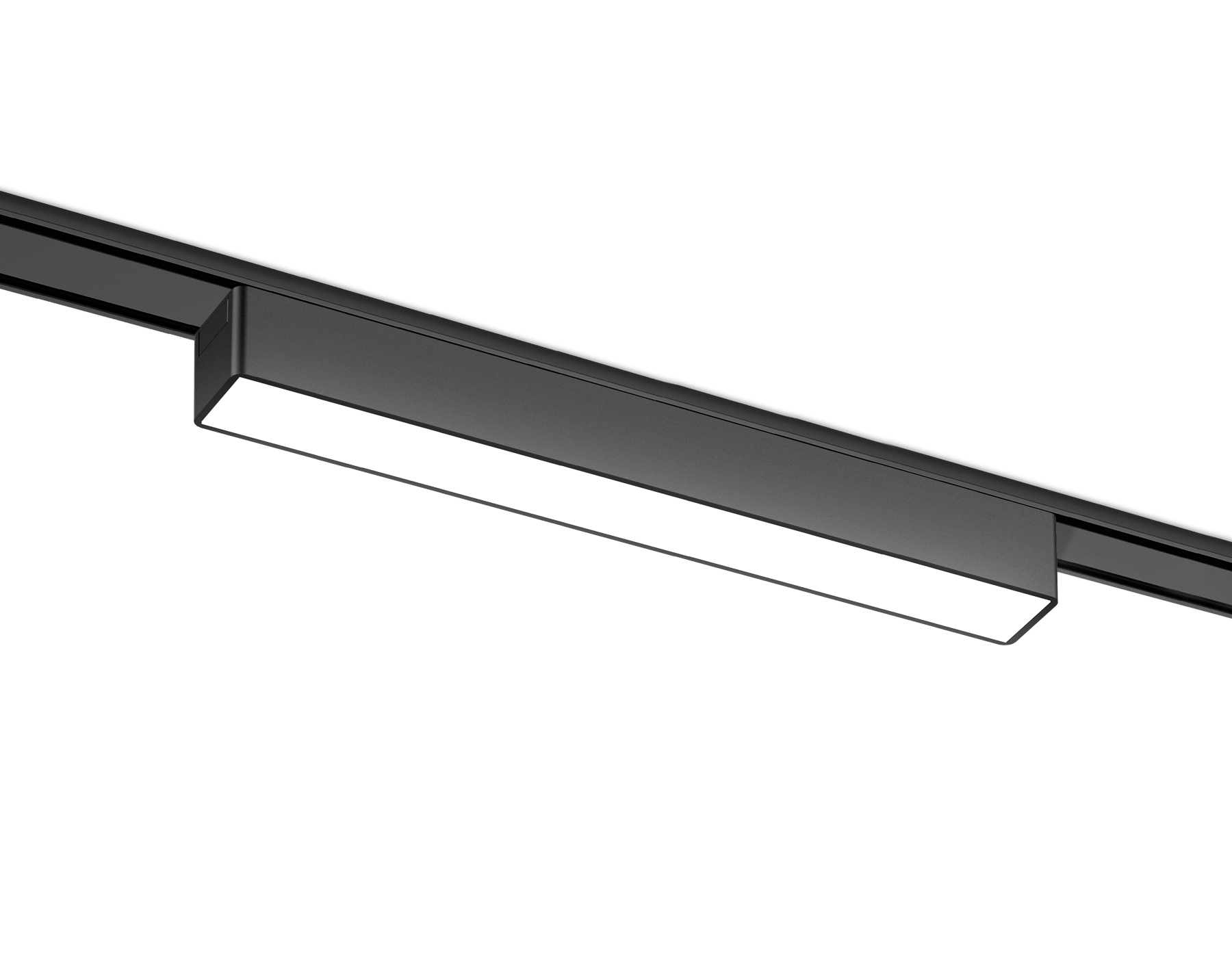 Светильник трековый светодиодный GV1449 BK черный IP20 10W 4200K 48V 230*26*24