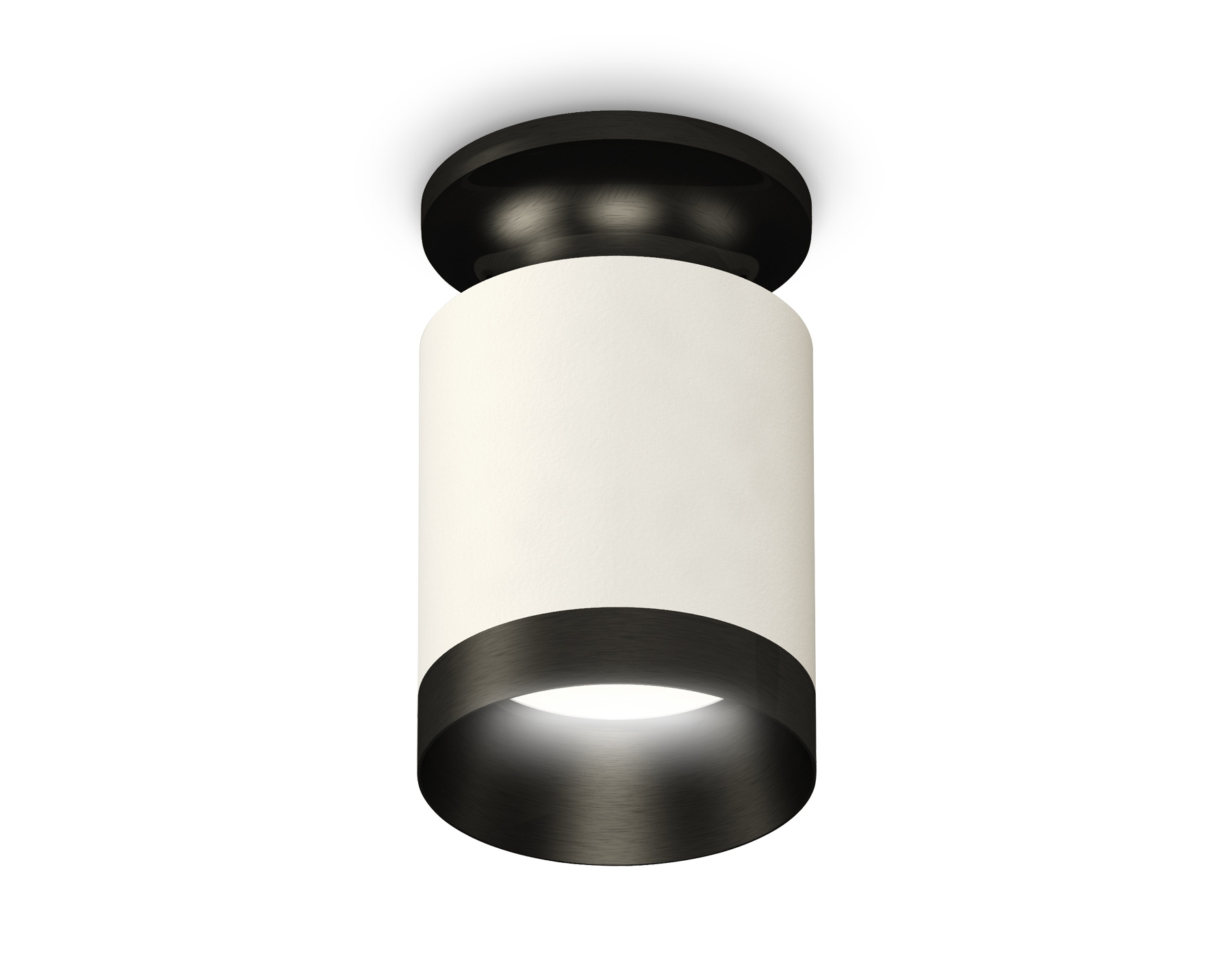 Светильник Ambrella Light XS6301121 SWH/PBK белый песок/черный полированный MR16 GU5.3 (N6902, C6301, N6131)