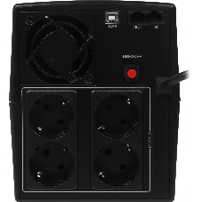 Источник бесперебойного питания Ippon Back Basic 1500 Euro / 1500 ВА / 900 Вт / 4 x CEE 7 (евророзетка)