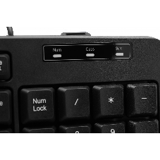 Клавиатура проводная Defender Concept HB-164, USB, черный