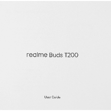 Наушники TWS Realme Buds T200 белый, внутриканальные, Bluetooth, до 30 ч