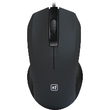 Мышь проводная Defender MM-310 черный, 1000 dpi, USB, кнопки - 3