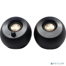Колонки Creative Pebble V2 MF1695 2.0 черный 8Вт