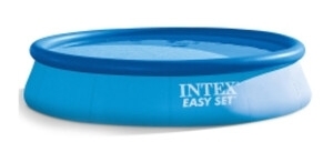 Бассейн с надувным кольцом INTEX 28132NP EASY SET 366х76см +фильтр-насос .(в коробке)