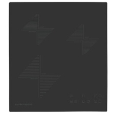 Индукционная варочная панель Kuppersberg ICO 402/ширина 45 см, 2 зоны 1,3 кВт(BOOSTER 1,5 кВт), 1 зона 2 кВт(BOOSTER 2,2 кВт),электронное сенсорное управление, 4 цифровых дисплев, 9 уровней мощности,автоматическое отключение,
