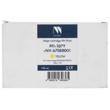 Картридж струйный NVPrint PFI-107Y (NV-6708B001) Yellow для Canon imagePROGRAF iPF670/680/770 (130 мл)