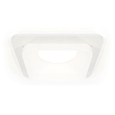 Комплект встраиваемого светильника Ambrella light XC7901013 SWH/FR белый песок/белый матовый MR16 GU5.3 (C7901, N7755)