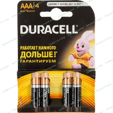 Батарейка DURACELL LR03-4BL BASIC (4 шт. в уп-ке)